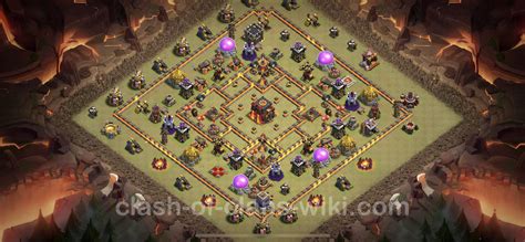 Best War Base TH10 with Link, Anti Everything, Hybrid 2023 - Town Hall ...