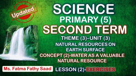 Science Primary 5 Second Term Unit 3 Concept 2 Lesson 2 Exercises