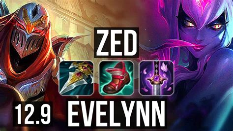 Zed Vs Evelynn Jng Solo Kills Legendary M Mastery