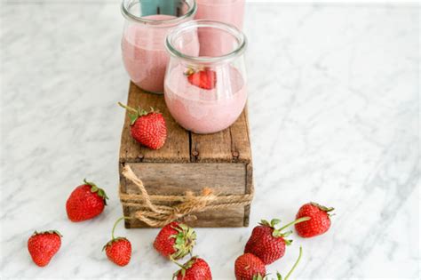 Vegan Strawberry Yogurt Or Ice Cream Soy Free Refined Sugar Free