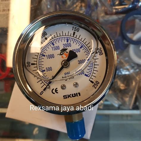 Jual Pressure Gauge Manometer Merk Skon Bar Jakarta Barat