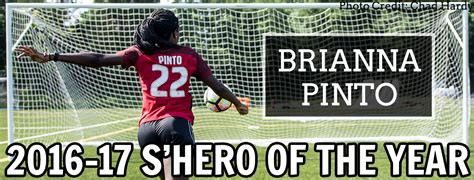 Brianna Pinto Recognized As 2016 17 Ecnl Shero Of The Year Ecnl Girls