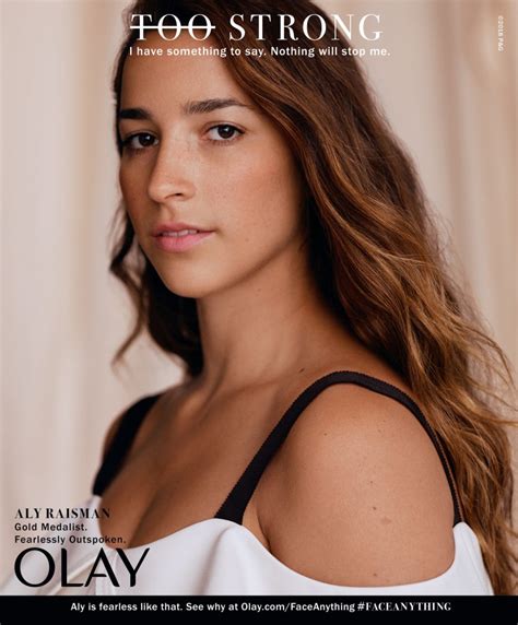 Aly Raisman Stars In Olay Faceanything Campaign