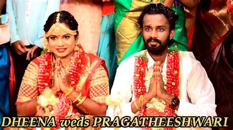 Kpy Dheena Marriage Video Dheena Weds Pragatheeswari Vijay Tv