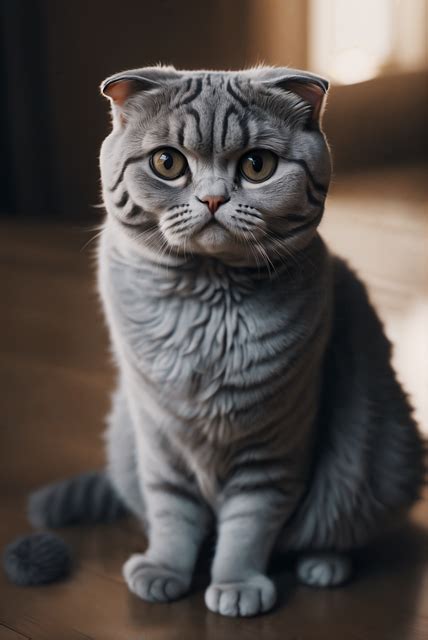 Ai Genererad Scottish Fold Katt Gratis bilder på Pixabay Pixabay