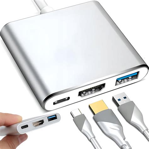 Przej Ci Wka Adapter W Usb C K Hdmi Hub Usb Sklep Opinie