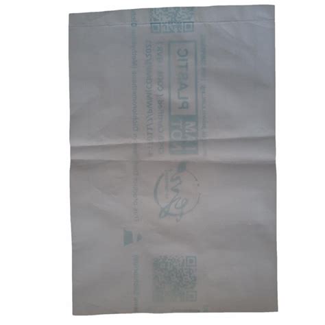 Without Handle Printed Corn Starch Biodegradable Pouch Bag Size In