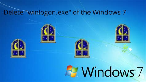 Delete Winlogon Exe Of The Windows Youtube