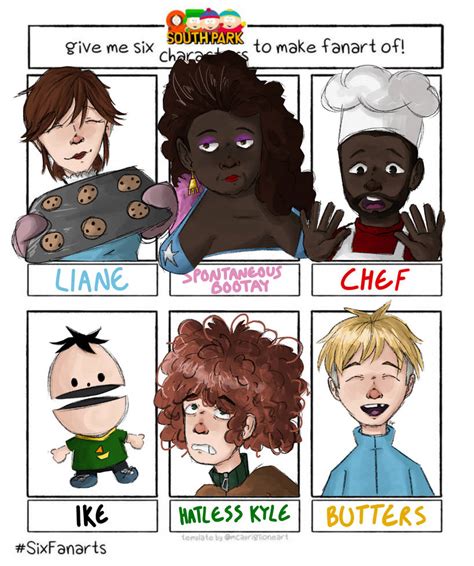 South Park Characters by slippperss on DeviantArt