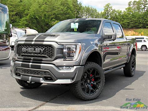 Carbonized Gray Metallic Ford F Shelby Supercrew X Exterior