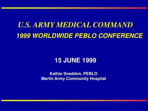 Ppt Us Army Medical Command Powerpoint Presentation Free Download