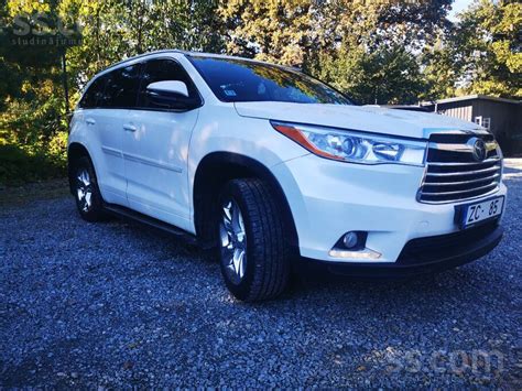 Ss Toyota Highlander Cena 20 900 € Uzticams ērts Un Ekonomisks ģimenes Dalīto Gadus