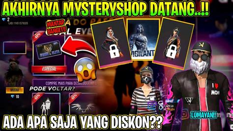 Free Fire Akhirnya Mystery Shop Terbaru Dateng Event Diskon