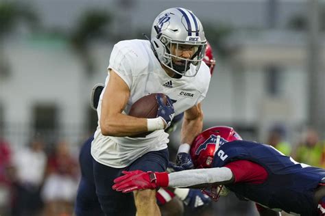 Owls win, Rice loses: Football falls to FAU as offense goes missing ...