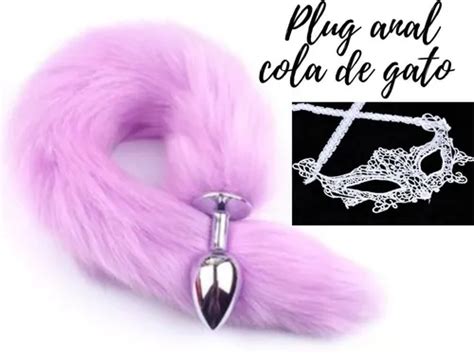 Cola Gato Plug Anal Sexual Consolador Ano Dilatador Dildo Cuotas Sin Inter S