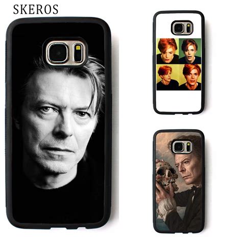 SKEROS David Bowie Cover Phone Case For Samsung Galaxy S3 S4 S5 S6 S7