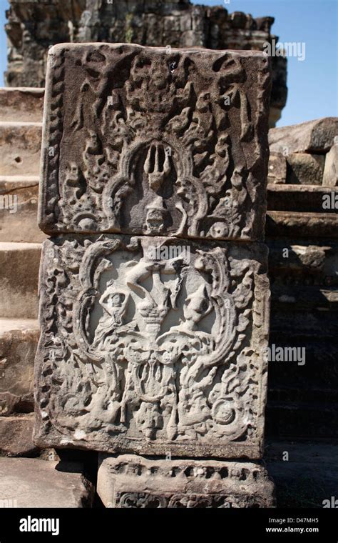 Angkor Wat Temple Ruins Stock Photo - Alamy