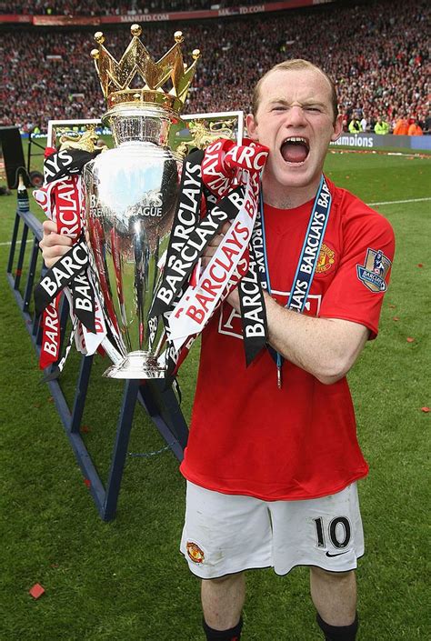 Manchester England May Wayne Rooney Of Manchester United