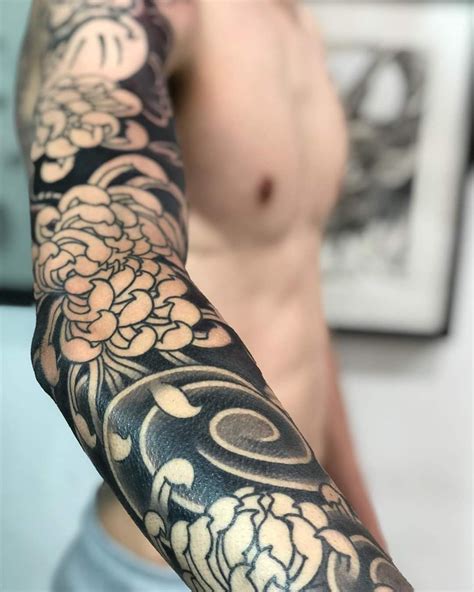 Japanese Sleeve Tattoos Arm Sleeve Tattoos Irezumi Tribal Tattoos