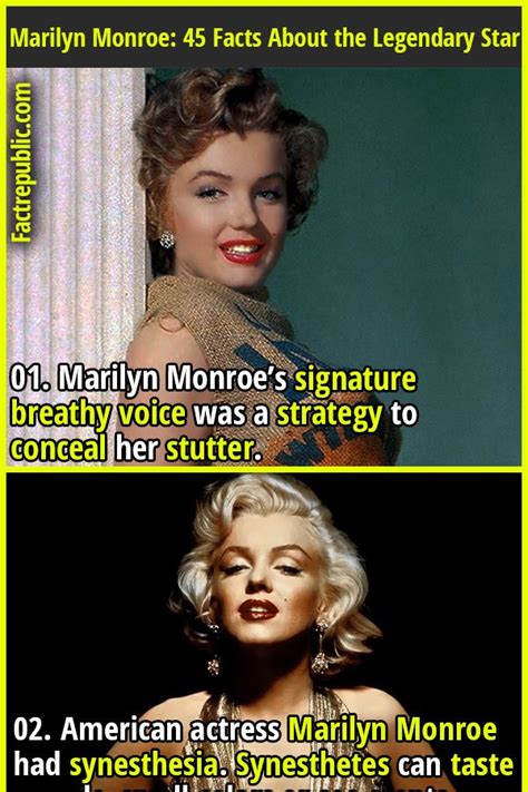 Enigmatic Marilyn Monroe 45 Surprising Facts About The Legendary Star