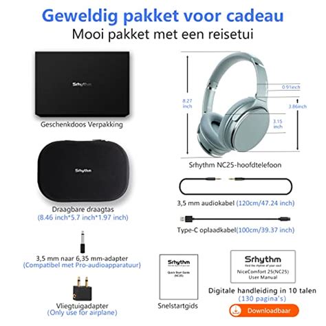 Srhythm Nc Lawaai Annulerend Hoofdtelefoon Bluetooth