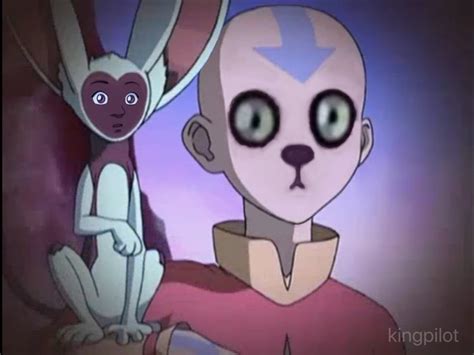 Avatar Momo The Last Airbender And His Lemur Aang R Thelastairbender