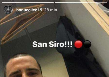 Instagram La Prima Volta Di Bonucci Nello Spogliatoio Del Milan A San Siro