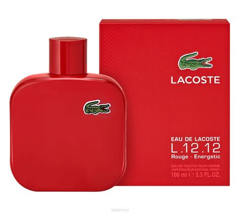 Lacoste Туалетная вода "Eau De Lacoste L.12.12 Rouge", мужская, 100 мл ...