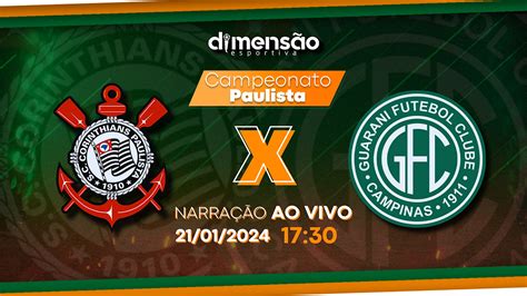 Corinthians x Guarani Tudo sobre o duelo pela 1ª rodada do Paulistão