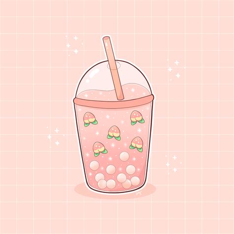 Pink Boba Wallpapers Top Free Pink Boba Backgrounds Wallpaperaccess