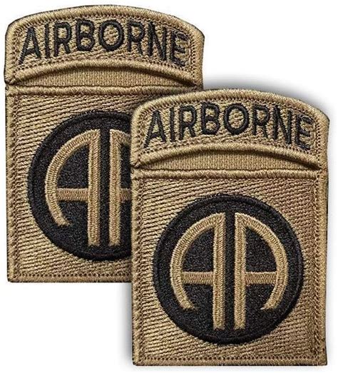 Buy 82nd Airborne New Ocp Patch And Airborne Tab Sewn Together W Hook