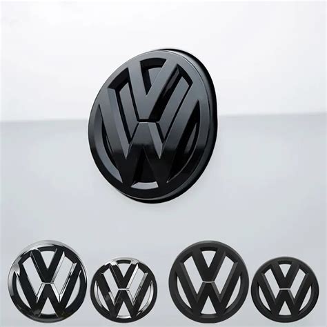 140Mm Glossy Black Auto Front Grill Badge Vervanging Embleem Auto Logo