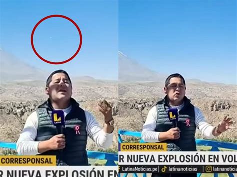 Video Captan Supuesto Ovni Transmisi N En Vivo De Un Noticiero De Per