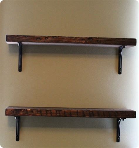 Reclaimed Wood Shelves