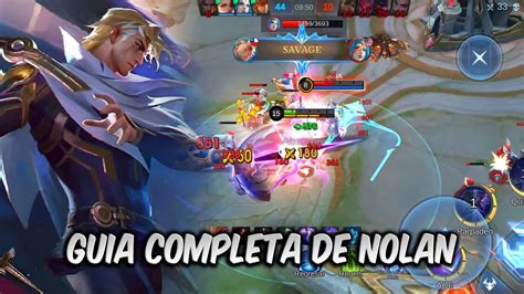 Guía del Nuevo Héroe Nolan Mobile Legends Bang Bang YouTube