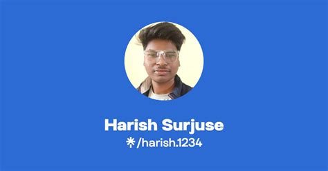 Harish Surjuse Instagram Facebook Linktree