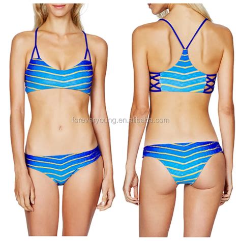 Etiqueta privada Bikini Hot Sex Girls Bikini brasileño Traje de baño lycra Xxx Fotos Alibaba
