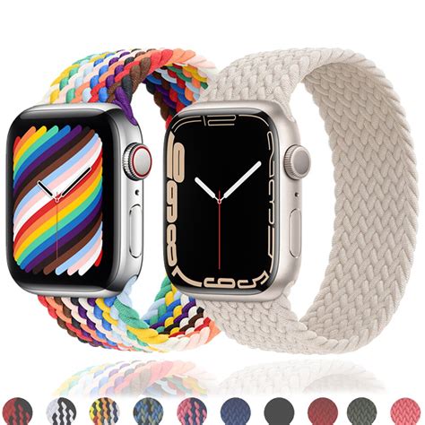 Pasek Do Apple Watch Band 44mm 40mm 45mm 41mm 49mm 38mm 42mm Elastyczna