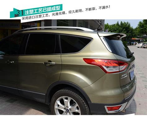 Fit For Ford Kuga Abs Rear Spoiler Rear Wing Different Color