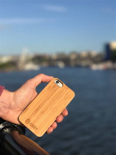 Real Wood Iphone Case OXSY Bamboo Wood Case Genuine Apple Etsy