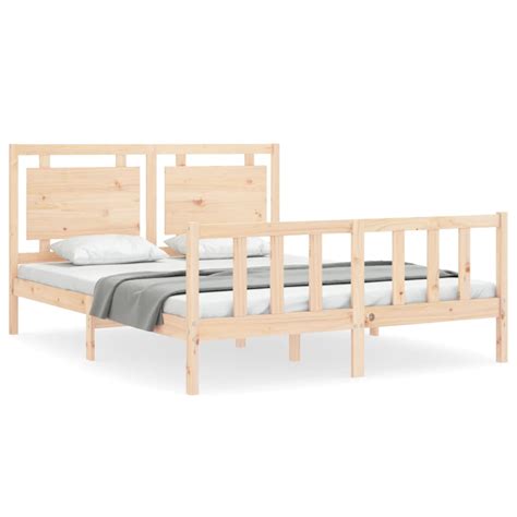 Vidaxl Bedframe Zonder Matras Massief Grenenhout X Cm Online