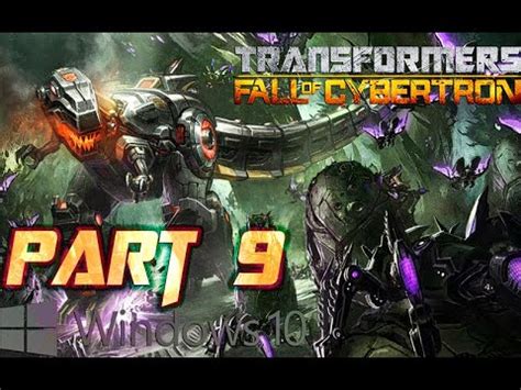 Transformers Fall Of Cybertron Walkthrough Gameplay Part 9 YouTube