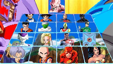 Z Fighters Vs Justice League Roster Rmakeafighter