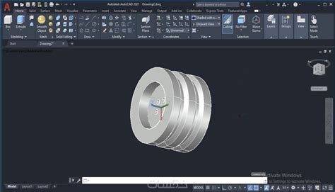 رسم هندسي باستخدام الاوتوكاد خمسات