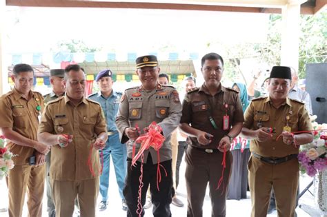 Launching Sekretariat Desa Tanjung Harapan Jadi Percontohan Kampung