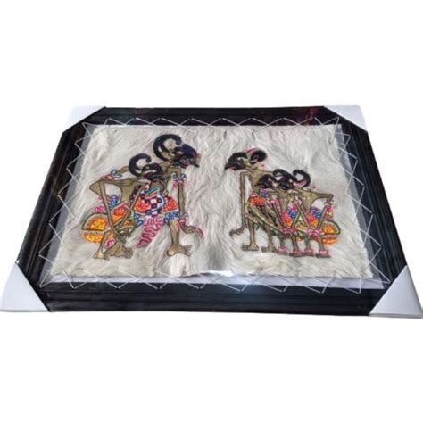 Jual Bisa Cod Lukisan Wayang Kulit Pandawa Lima Jumbo X Cm