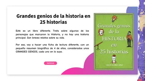 GRANDES GENIOS DE LA HISTORIA