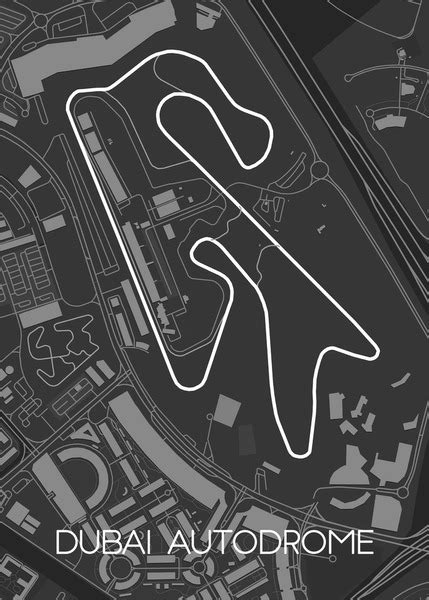 Autódromo De Dubái Over 2 Royalty Free Licensable Stock Vectors