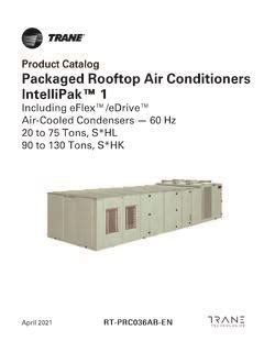 PackagedRooftopAirConditioners IntelliPak 1