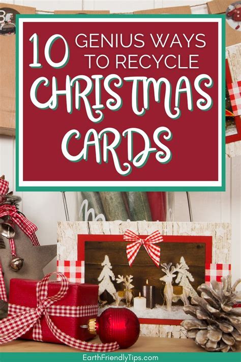 Epic Ideas To Recycle Christmas Cards Earth Friendly Tips